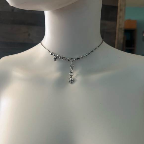 Brighton Silver Plated Scroll Design Pendant Necklace - Picture 4 of 5